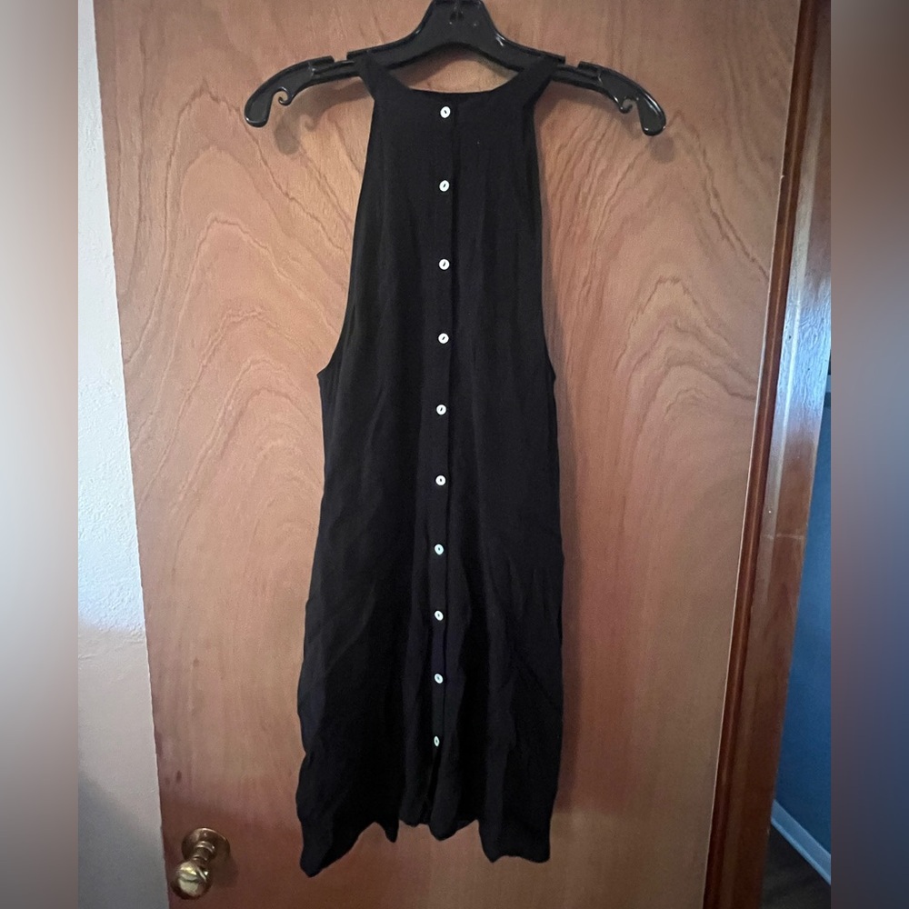 Naked Zebra Black Mini Dress
